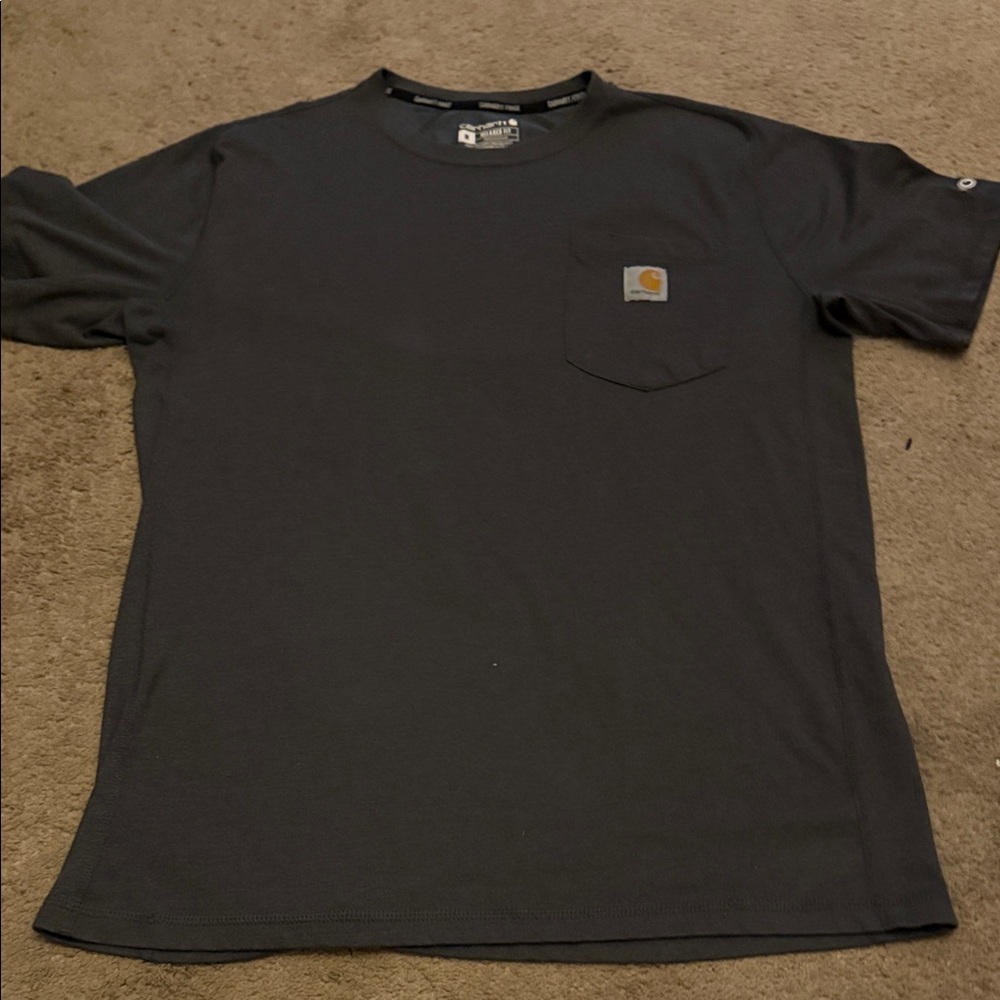 Carhartt Force Men's Dark Gray Short Sleeve Tee